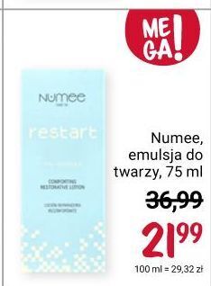 Emulsja do twarzy numee restart