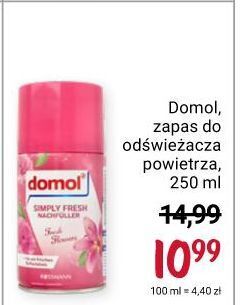 Rossmann Odświeżacz powietrza fresh flowers zapas domol oferta