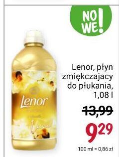 Rossmann Płyn do płukania gold orchid lenor parfumelle oferta