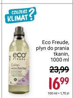 Rossmann Płyn do prania wełny i tkanin delikatnych eco freude oferta