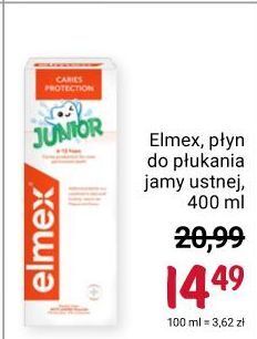 Rossmann Płyn do płukania jamy ustnej elmex junior oferta