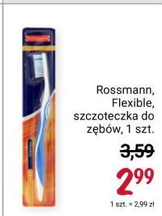 Rossmann Szczoteczka do zębów flexi rossmann oferta