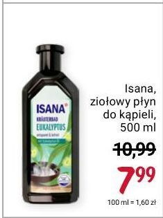 Rossmann Płyn do kąpieli ziołowy eukaliptus isana oferta