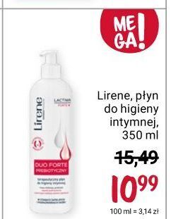 Rossmann Płyn do higieny intymnej duo forte lirene lactima oferta