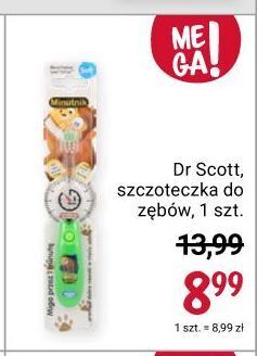 Rossmann Szczoteczka do zębów z minutnikiem dr scott oferta