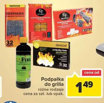 Podpałka z zapłonem