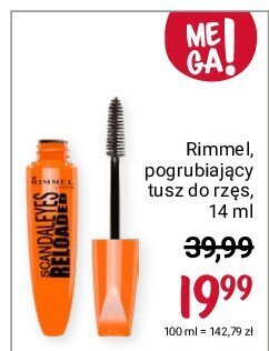 Rossmann Tusz do rzęs black oferta