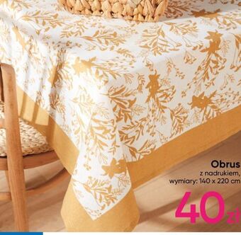 Pepco Obrus z nadrukiem 140 x 220 cm oferta