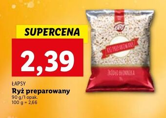 Lidl Ryż preparowany łapsy oferta