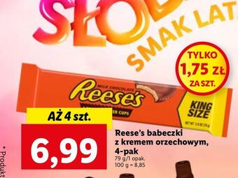 Lidl Babeczki czekoladowe z kremem orzechowym reese's oferta