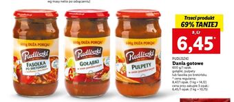 Lidl Gołąbki w sosie pomidorowym pudliszki oferta