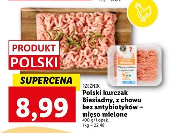 Lidl Mięso mielone z nogi kurczaka rzeźnik codzienna dostawa oferta