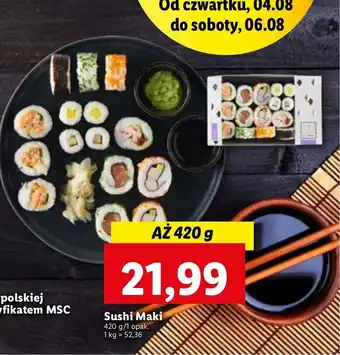 Lidl Sushi maki oferta