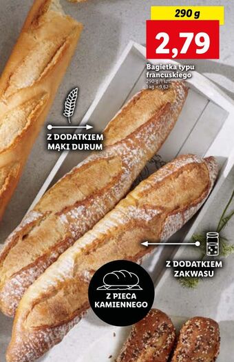Lidl Bagietka typu francuskiego oferta