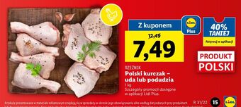 Lidl Podudzie z kurczaka rzeźnik codzienna dostawa oferta