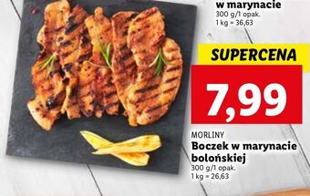 Lidl Boczek marynowany boloński plastry morliny oferta
