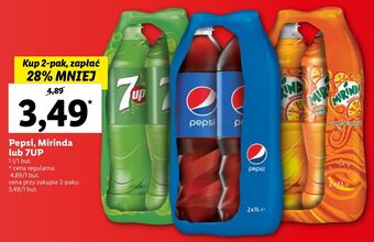 Lidl Napój orange mirinda oferta