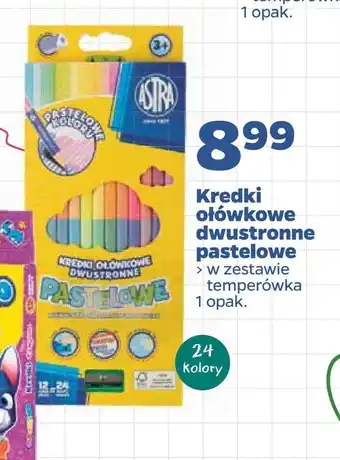 Netto Kredki ołówkowe dwustronne pastelowe oferta