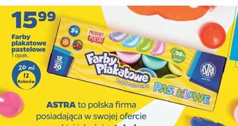 Netto Farby plakatowe pastelowe oferta