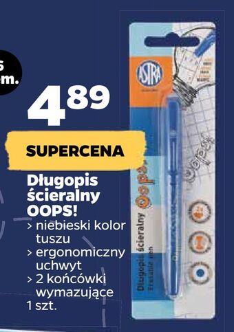 Netto Długopis ścieralny oops! oferta