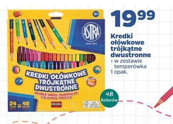 Netto Kredki ołówkowe trójkątne dwustronne oferta