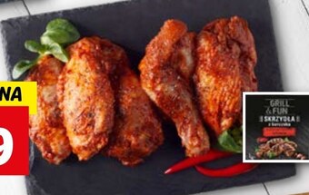 Lidl Skrzydełka z kurczaka grill&fun oferta