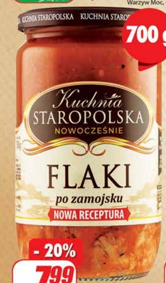 Dino Kuchnia staropolska flaki po zamojsku 700 g oferta