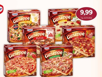 Społem Dr. oetker guseppe pizza z szynką i pieczarkami 425 g oferta