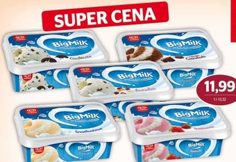 Społem Big milk truskawka lody 900 ml oferta