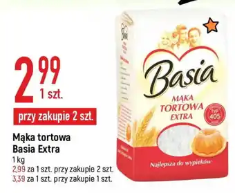 E.Leclerc Basia Mąka tortowa Basia Extra 1 kg oferta