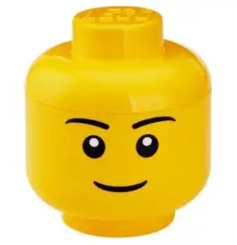 Media Expert Pojemnik na lego mała głowa chłopiec żółty 40311724 oferta