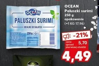 Kaufland Paluszki surimi oferta