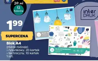 Netto Blok techniczny a4/10 k interdruk oferta