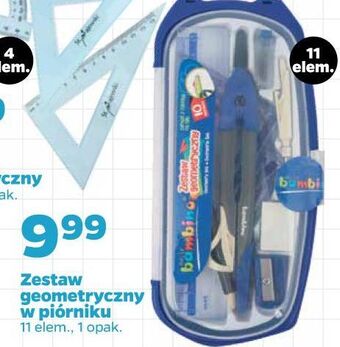 Netto Zestaw geometryczny w piórniku moje bambino oferta