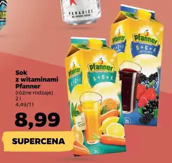 Netto Napój jabłko-pomarańcza pfanner oferta