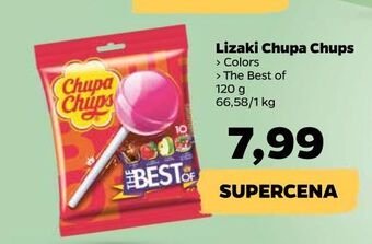 Netto Lizaki cola + milky fruit paczka chupa chups the best of oferta