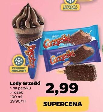 Netto Lód czekoladowy grześki oferta