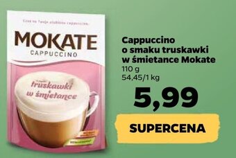 Netto Mokate Cappuccino o smaku truskawki w śmietance 110 g oferta