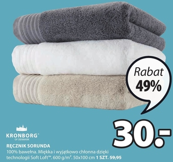 JYSK Ręcznik kronborg oferta