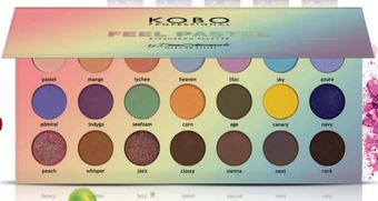 Paleta cieni kobo professional