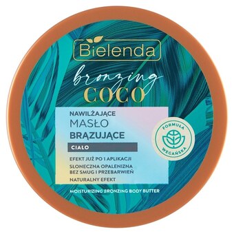 Bielenda bronzing coco nawilżające masło brązujące ciało 200 ml