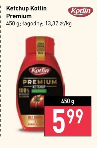 Stokrotka Kotlin premium ketchup łagodny 450 g oferta