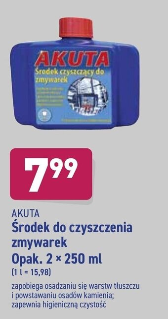 ALDI Środek do czyszczenia zmywarek 2x250ml oferta
