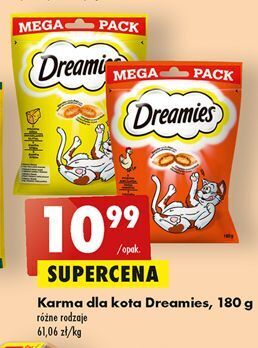 Biedronka Przysmak dla kota z kurczakiem dreamies oferta
