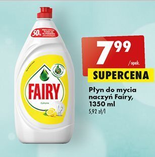 Płyn do mycia naczyń lemon fairy