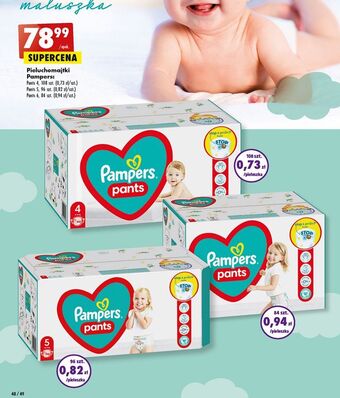 Biedronka Pieluchomajtki 5 junior pampers pants oferta