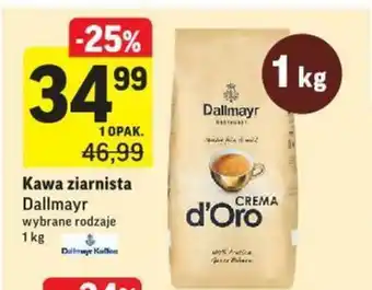 Intermarche Kawa ziarnista Dallmayr 1kg oferta
