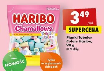 Biedronka Pianki tubular colors haribo chamallows oferta