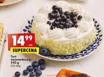 Biedronka Tort śmietankowy oferta