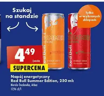 Biedronka Napój energetyczny red bull the summer edition oferta